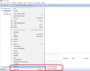2. Context Menu – Selenium Webdriver Appium Complete Tutorial