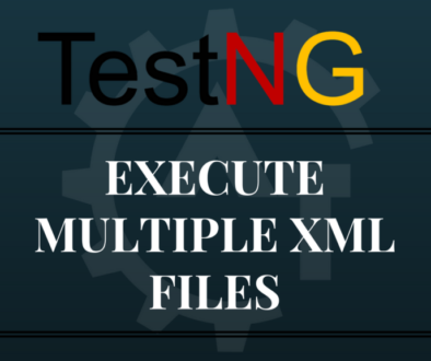 EXECUTE MULTIPLE XML FILES