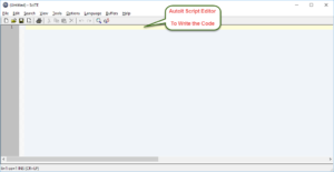 AutoIt Editor