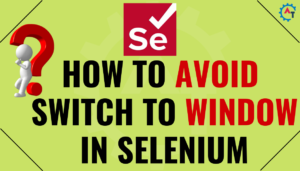 avoid Switch to window