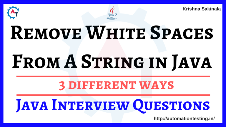 remove-white-spaces-from-a-string-in-java